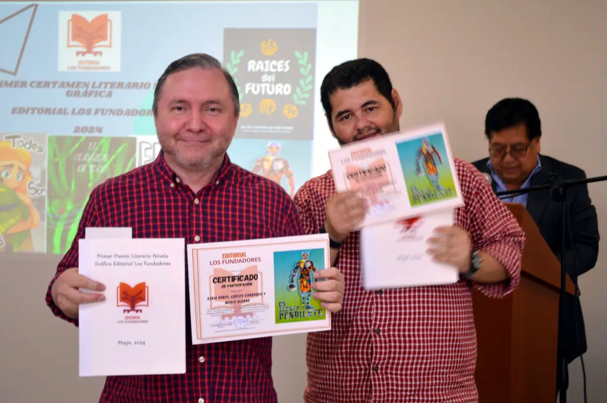 Certamen de Novela Gráfica 2024 - Los Fundadores El Salvador
